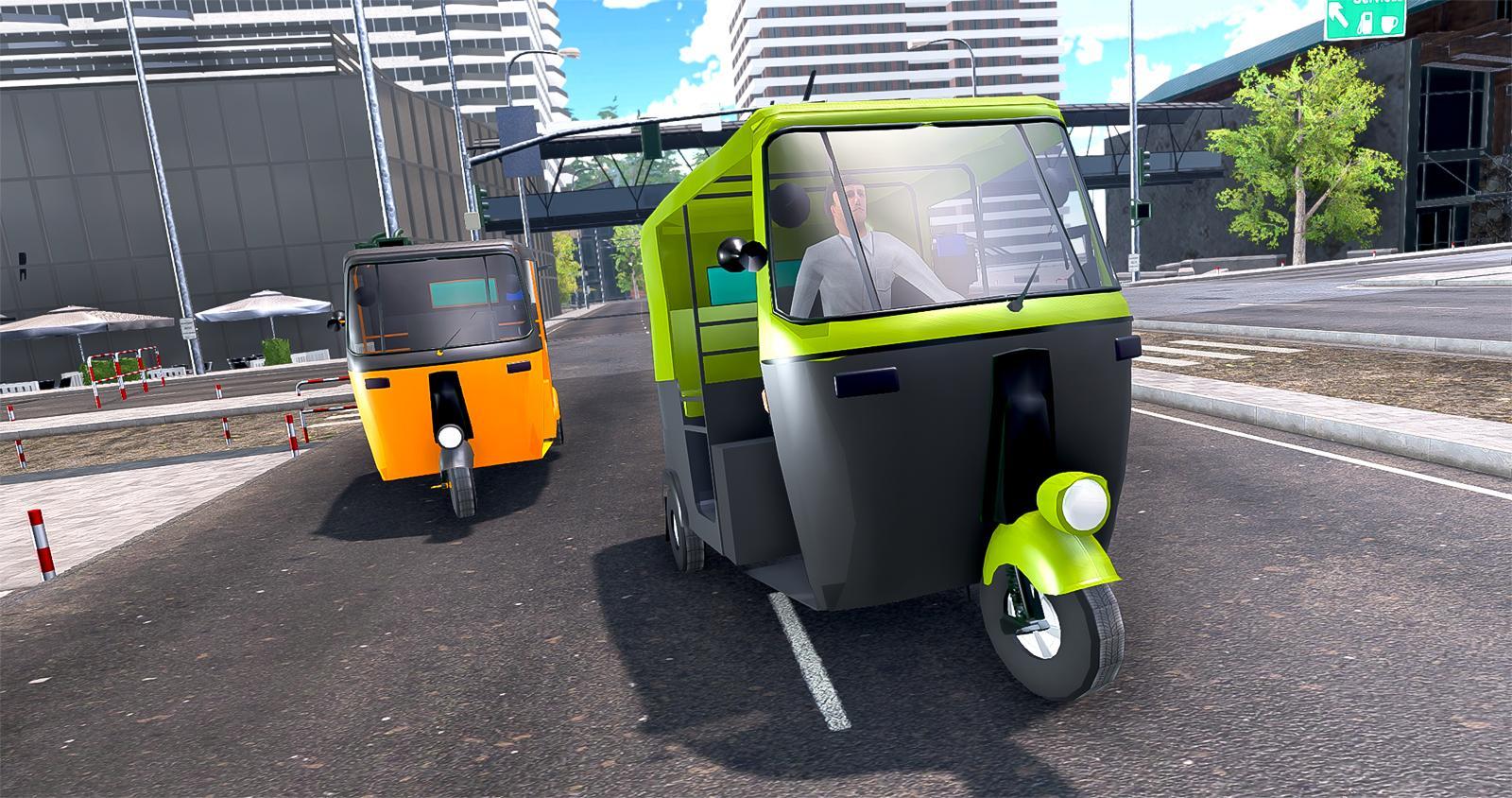 Auto Rickshaw Driving Game