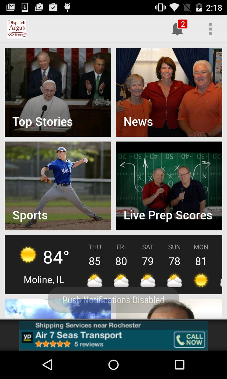 Dispatch Argus QConline