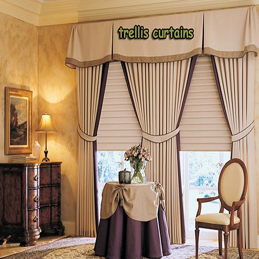 trellis curtains