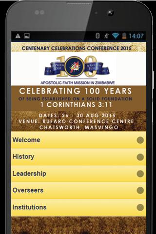 AFM in Zimbabwe at 100 Years