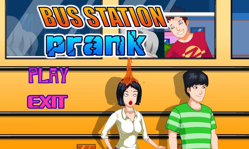 Bus Station Prank
