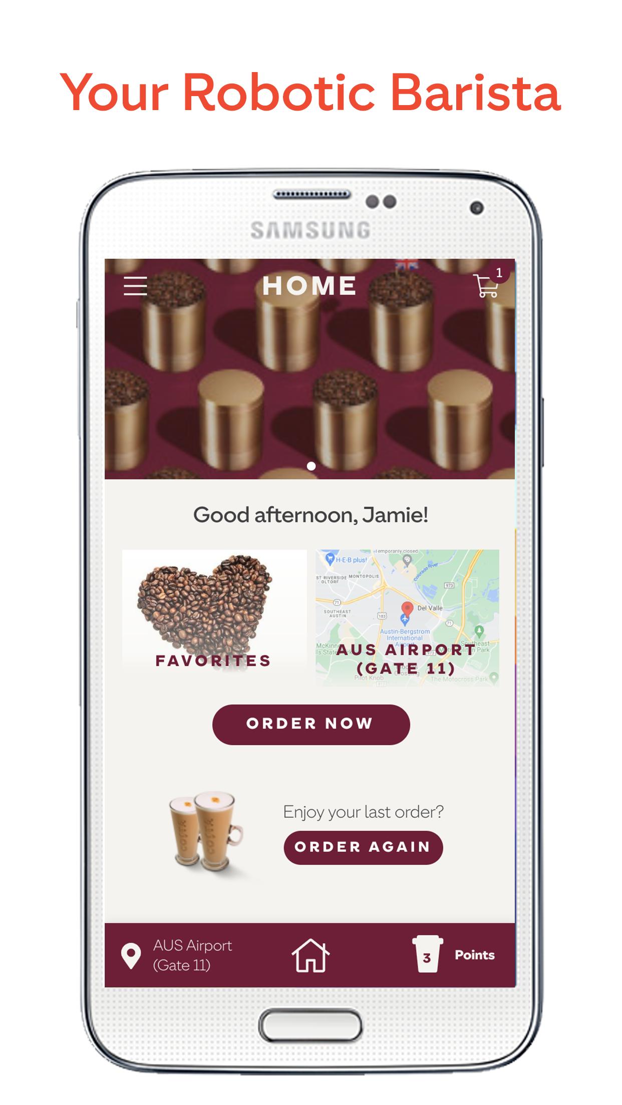 Costa Coffee BaristaBot