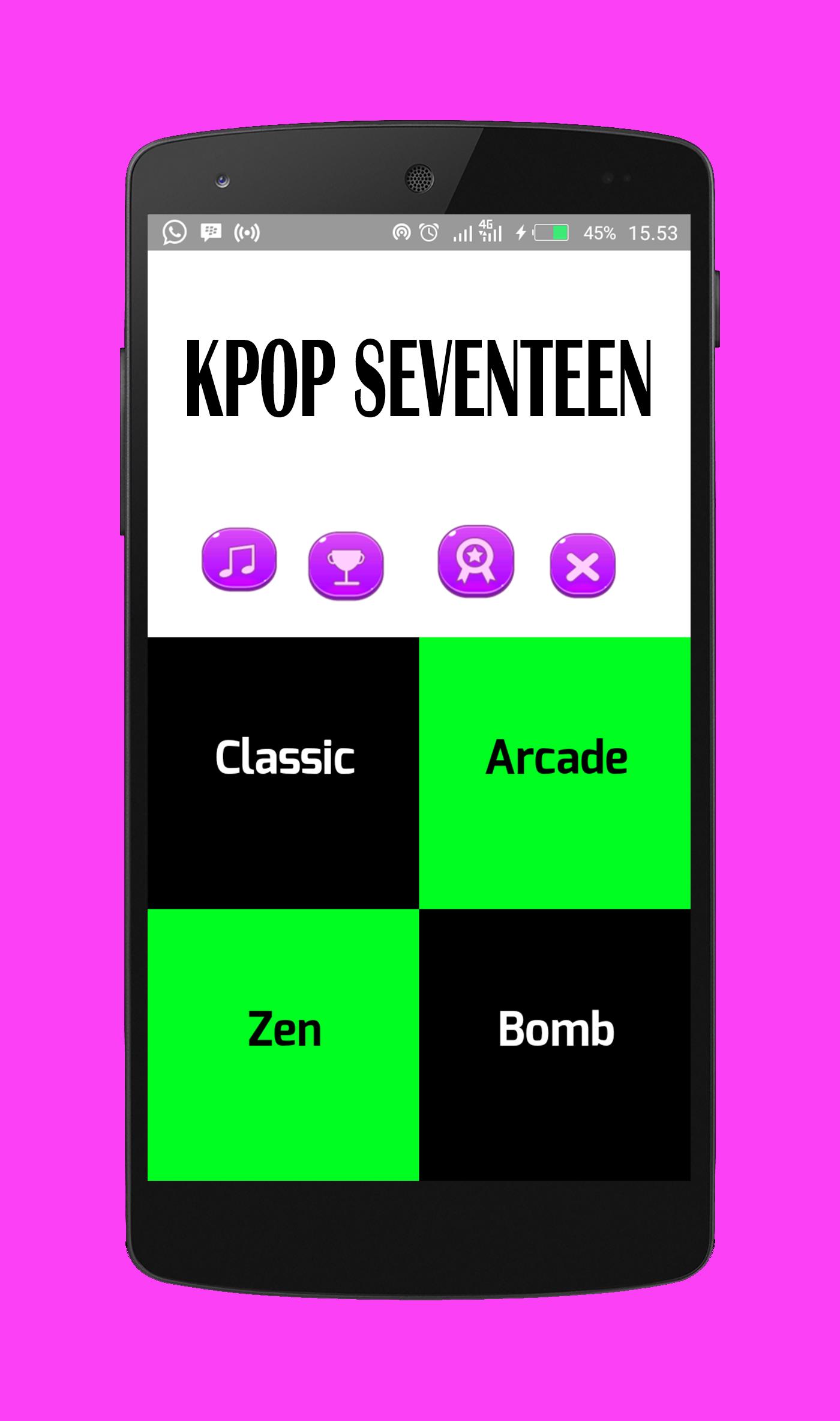 Kpop Seventeen - Piano Tiles
