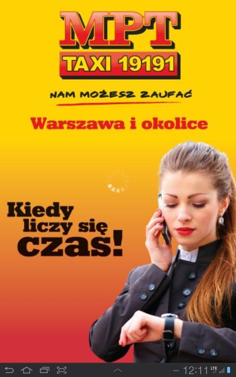 TAXI MPT Warszawa