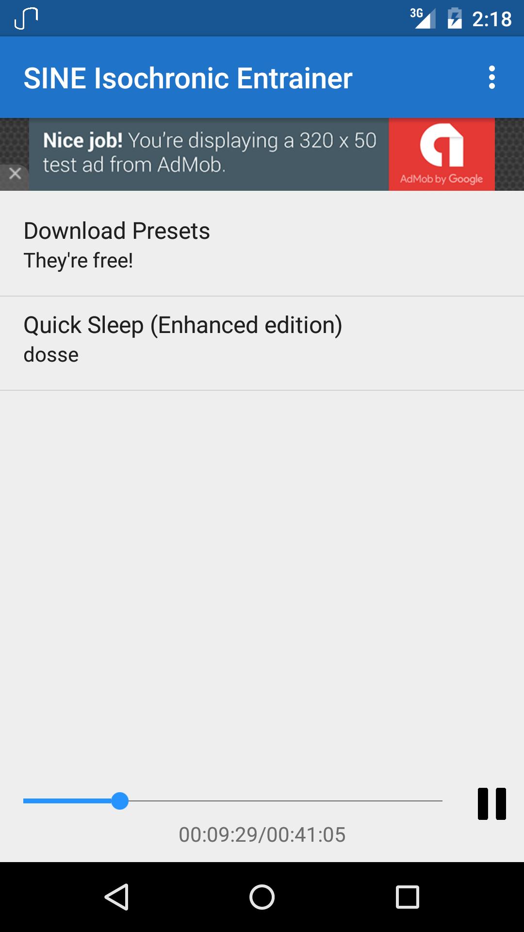 SINE Isochronic Entrainer