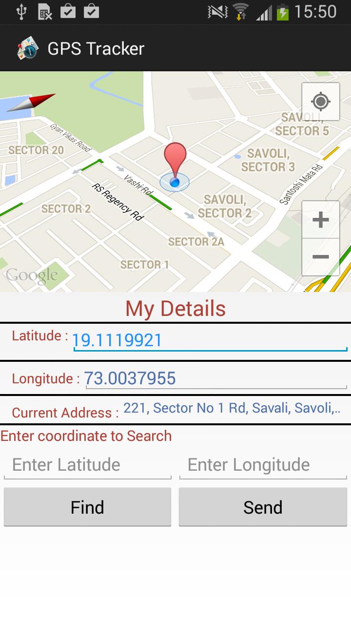 GPS Latitude longitude