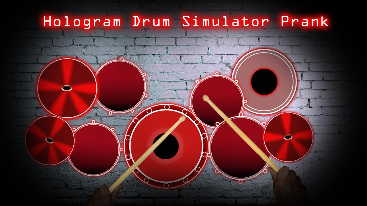 Drums Hologram Simulated