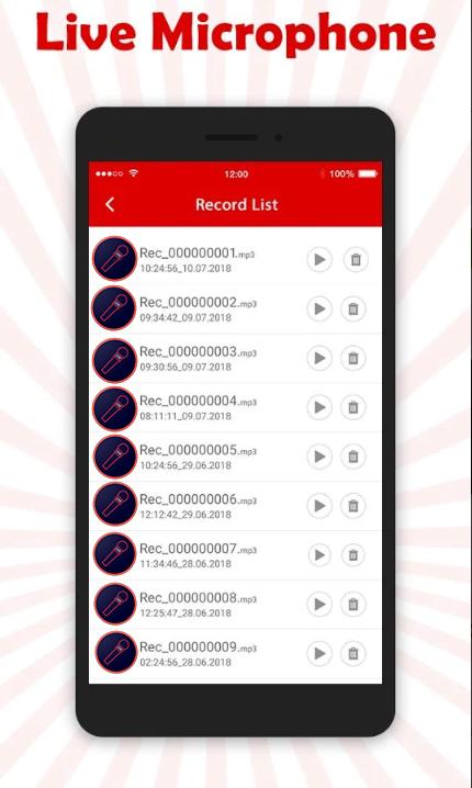 Live Microphone Announcement