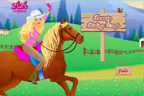 Princess Riding Camp Dress Up