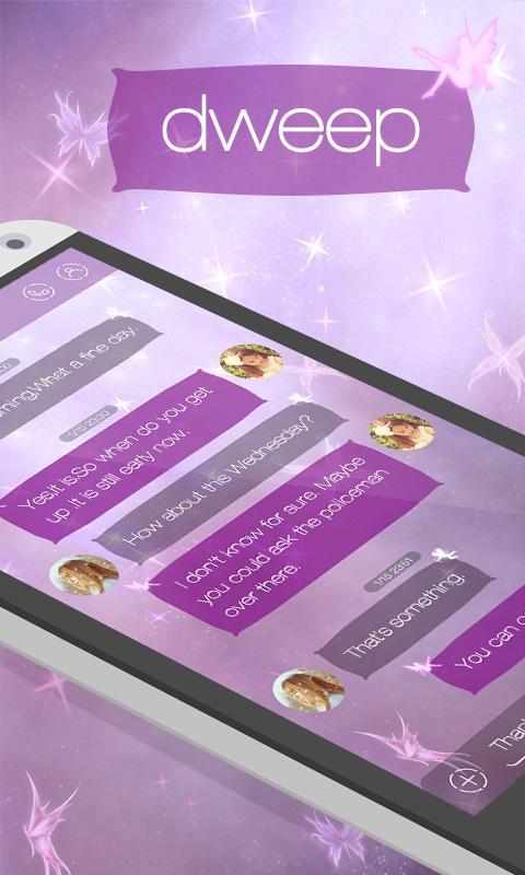 GO SMS PRO DWEEP THEME