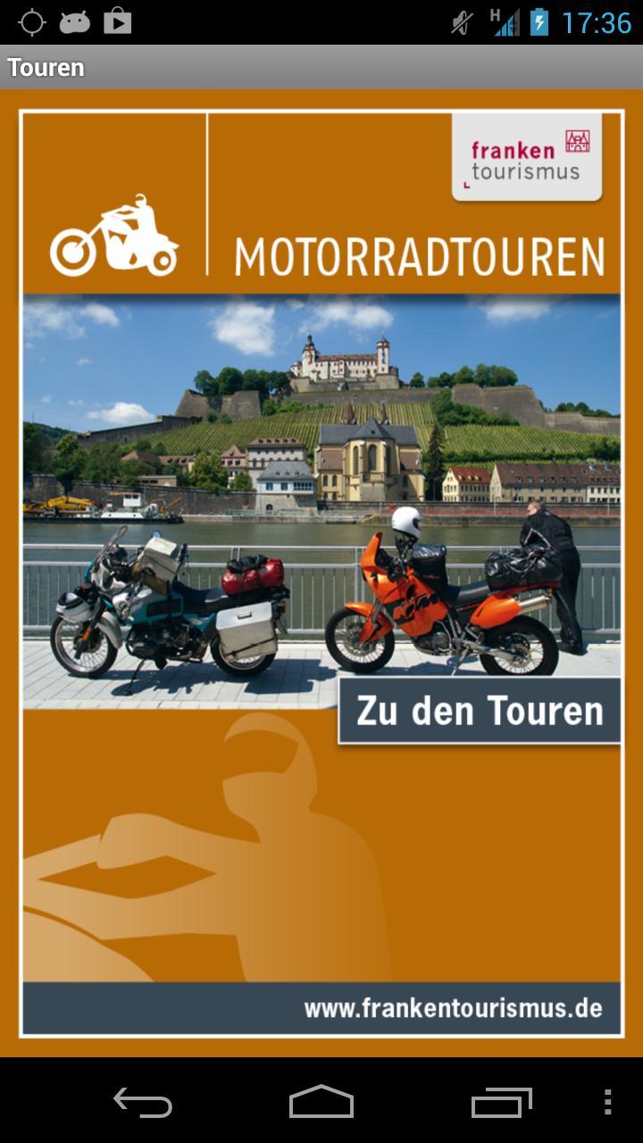 Motorrad-Touren in Franken