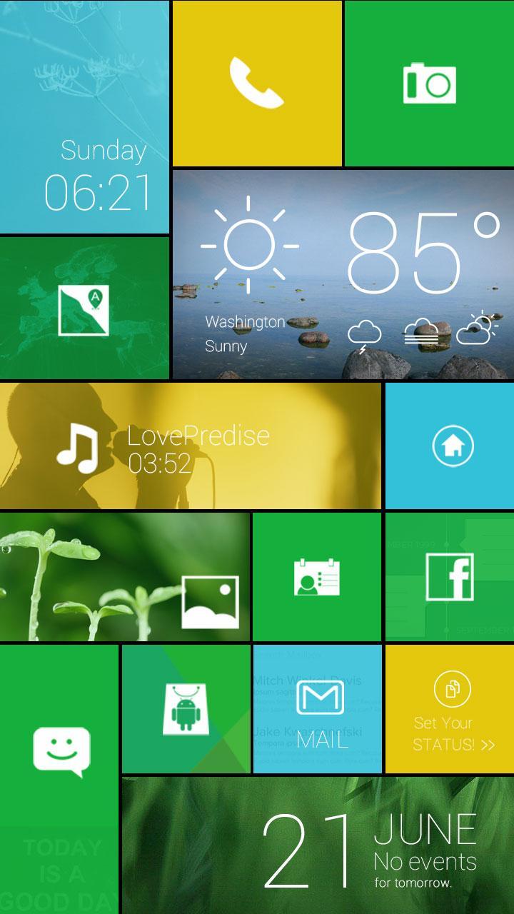 Color Box Live Theme (Green)