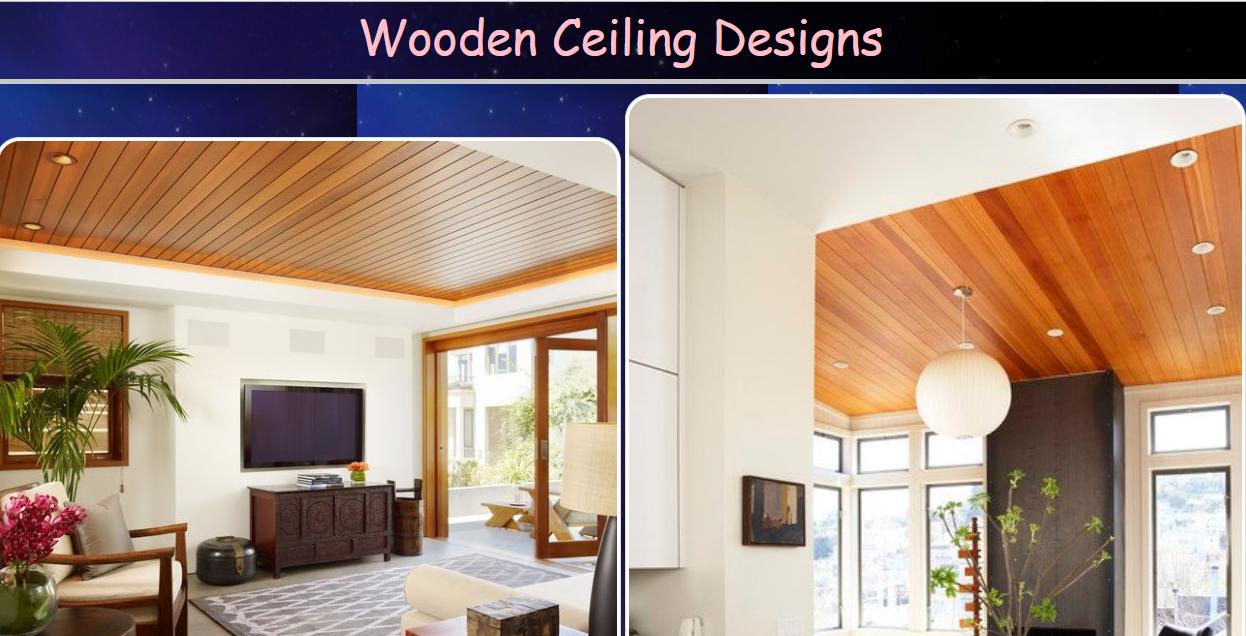 Wooden Ceiling Designs
