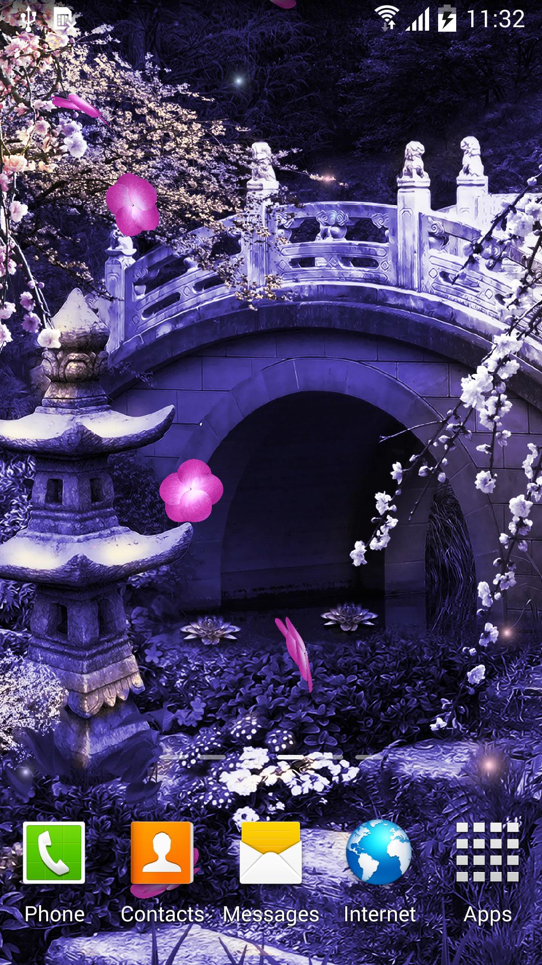 Mystic Sakura Live Wallpaper
