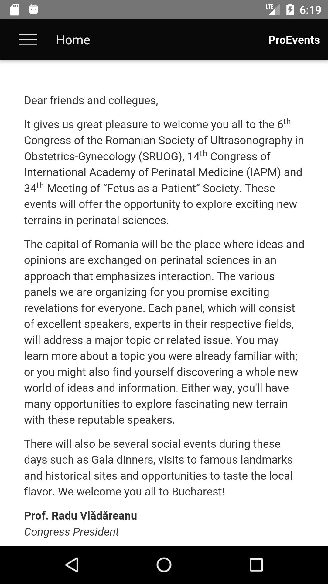 SRUOG & Fetus Congress