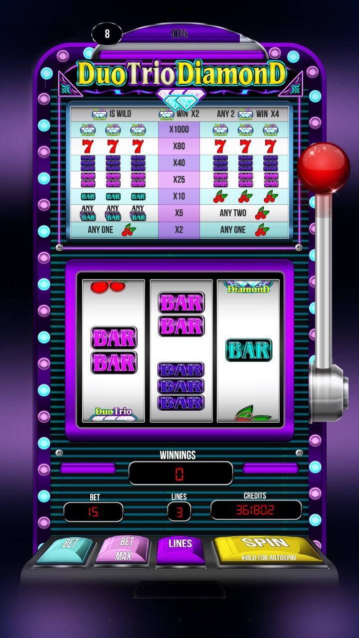 Classic Slots:DuoTrio Diamonds