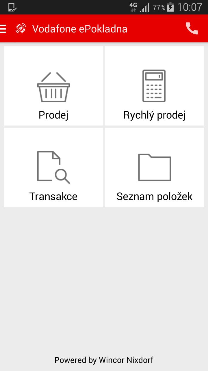 Vodafone ePokladna Lite