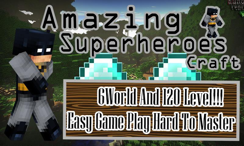 Game Superheroes Craft ManHero