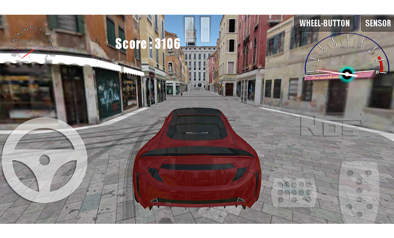 Venetian Streets Car Simulator