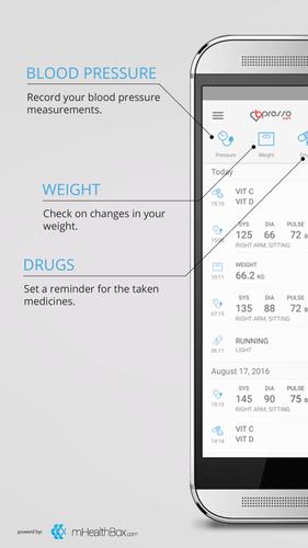 Blood Pressure Log - bpresso.c