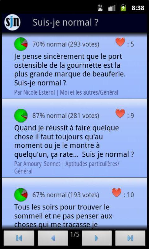 Suis-je normal ?