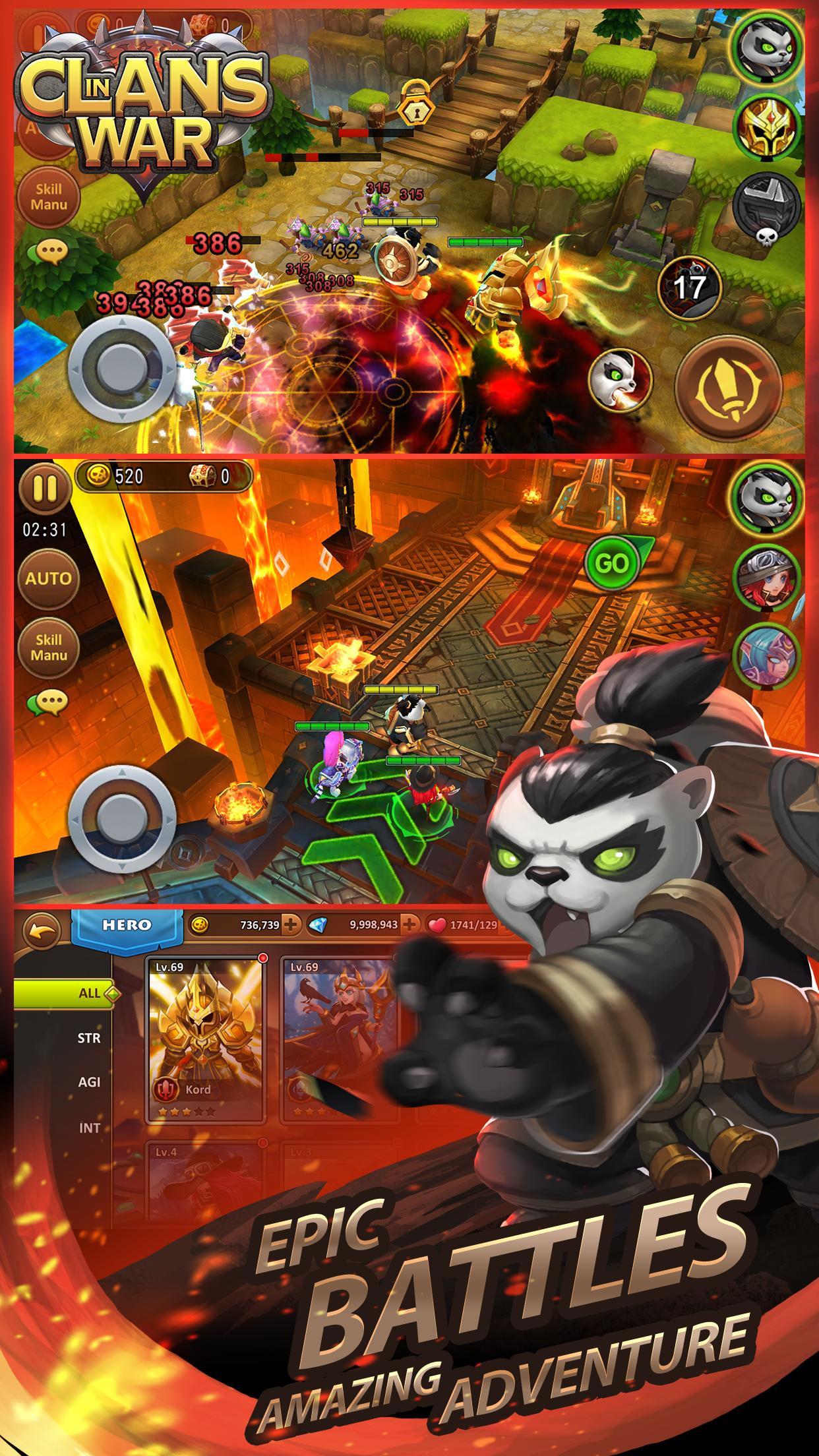 Clan in War