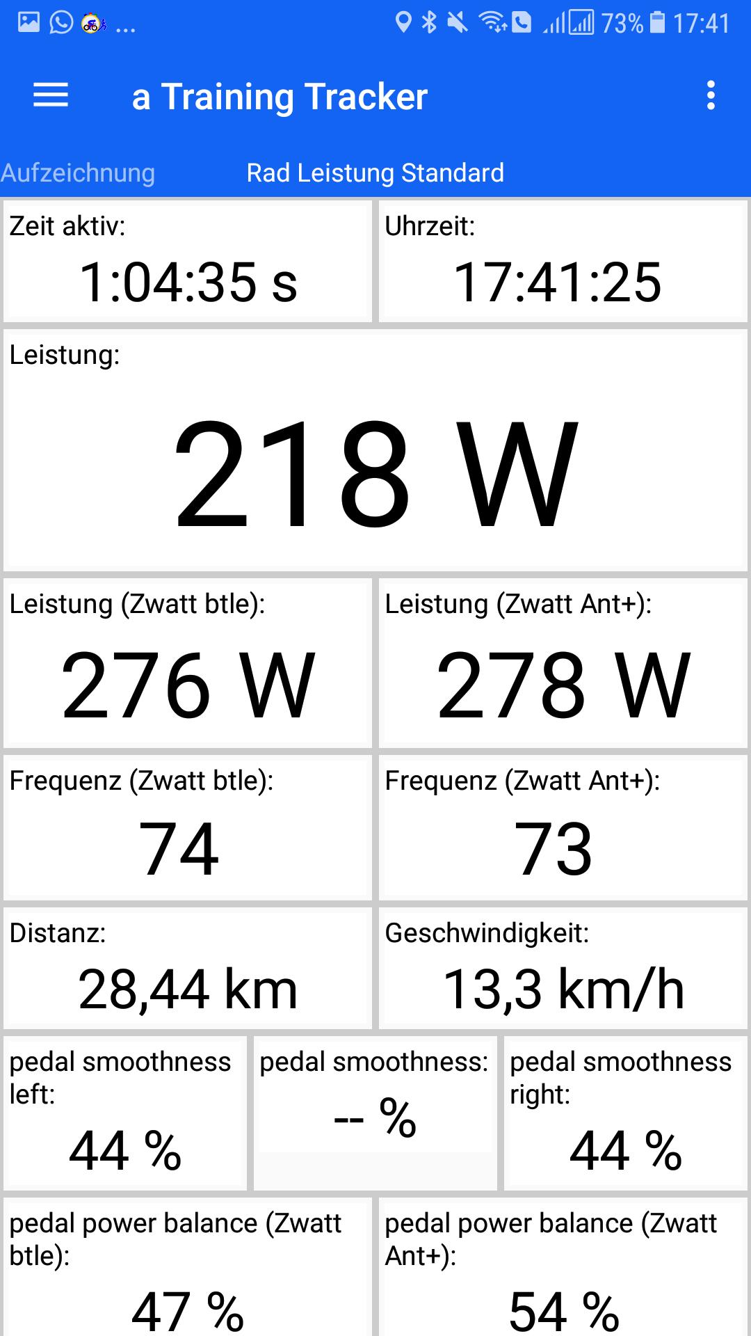 a Training Tracker