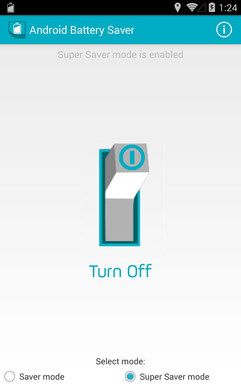 Smart Battery Saver