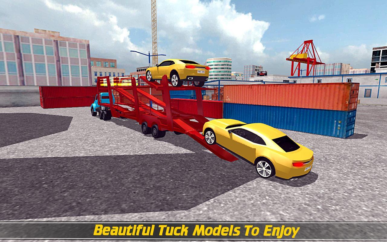Heavy Car Transport Truck