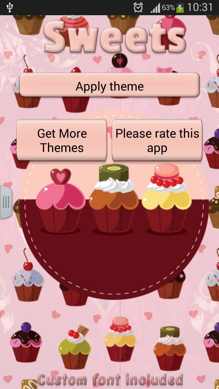 GO SMS Sweets