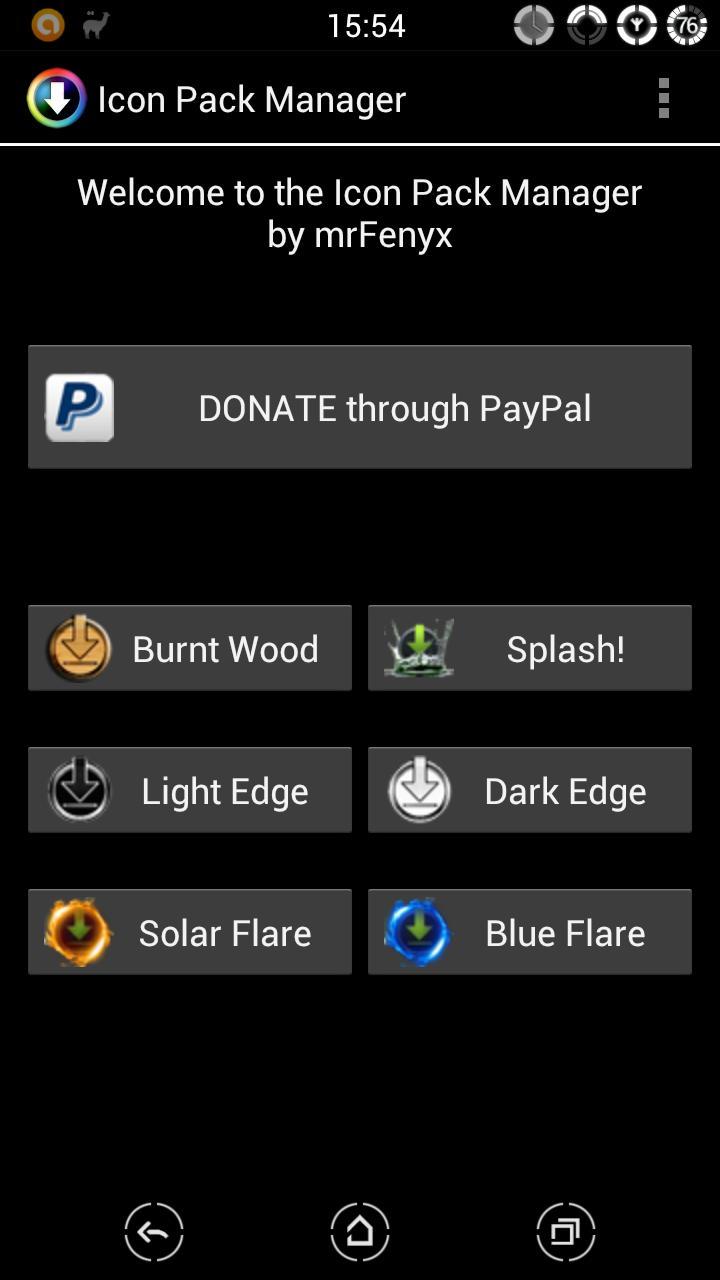 Icon Pack Manager
