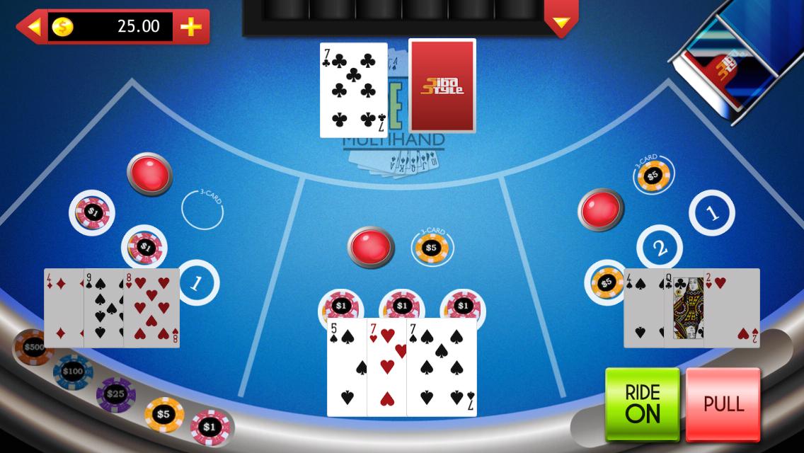 Casino Card Games : 6 in 1