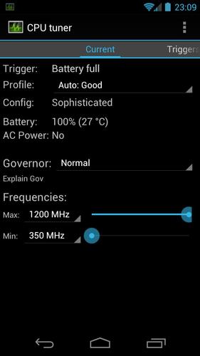 CPU tuner