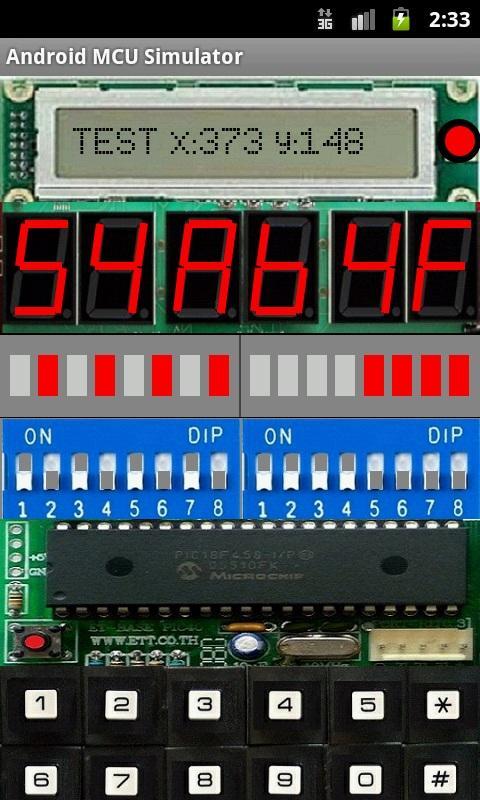MCU Board simulator (free)