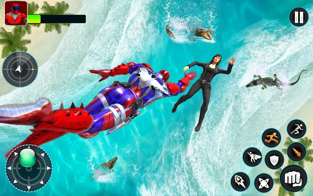 Flying Captain Superhero Games