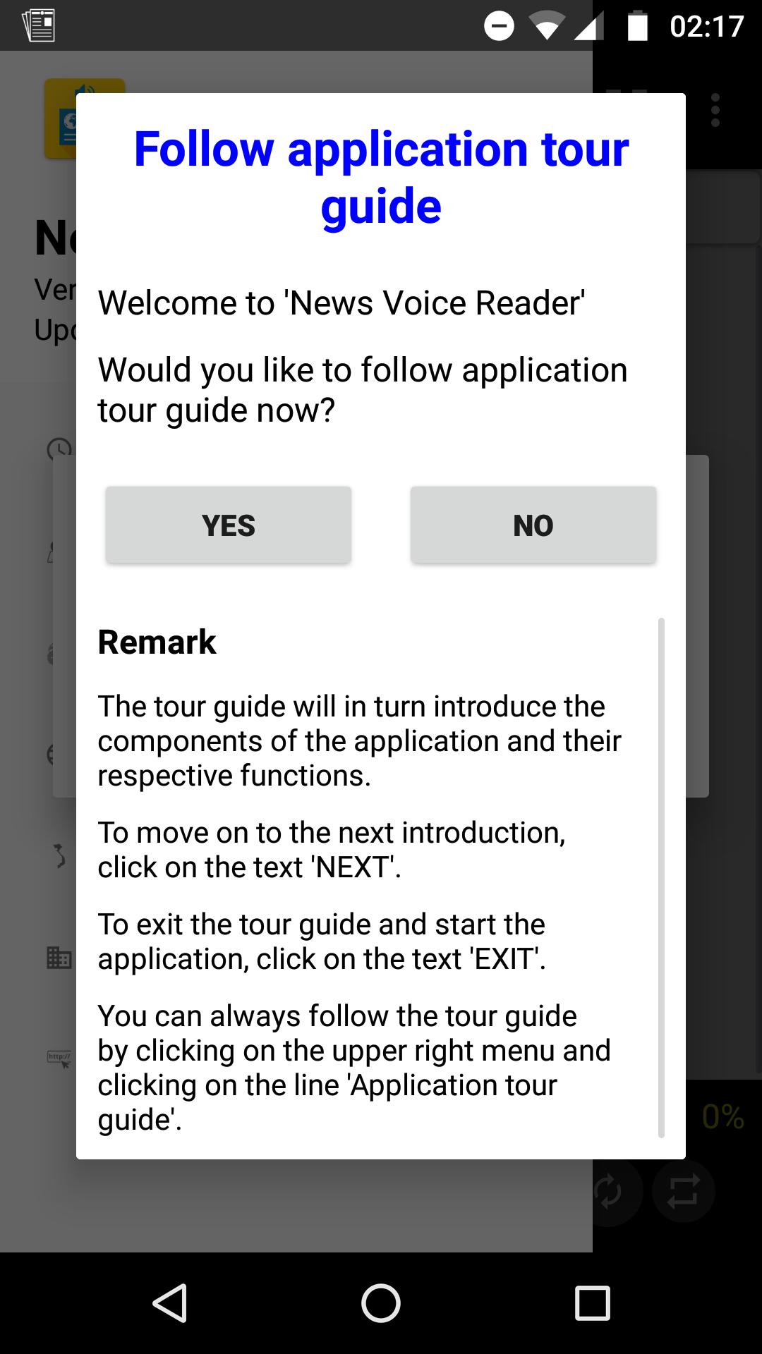 News Voice Reader
