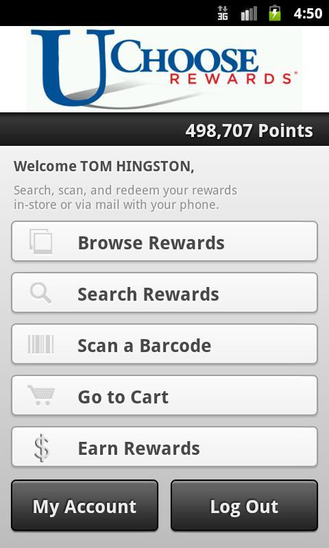 UChoose Rewards