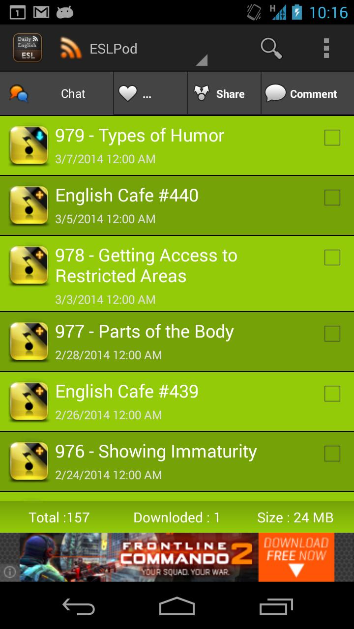 ESL Daily English