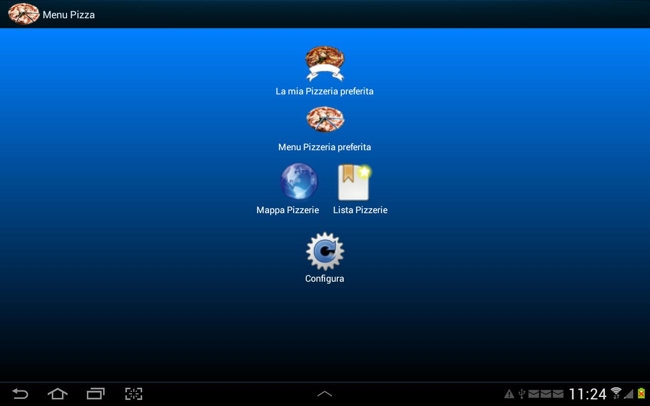App Menu Pizza