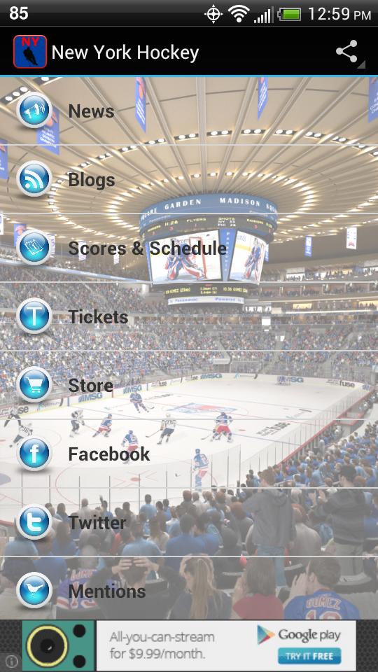 New York Hockey