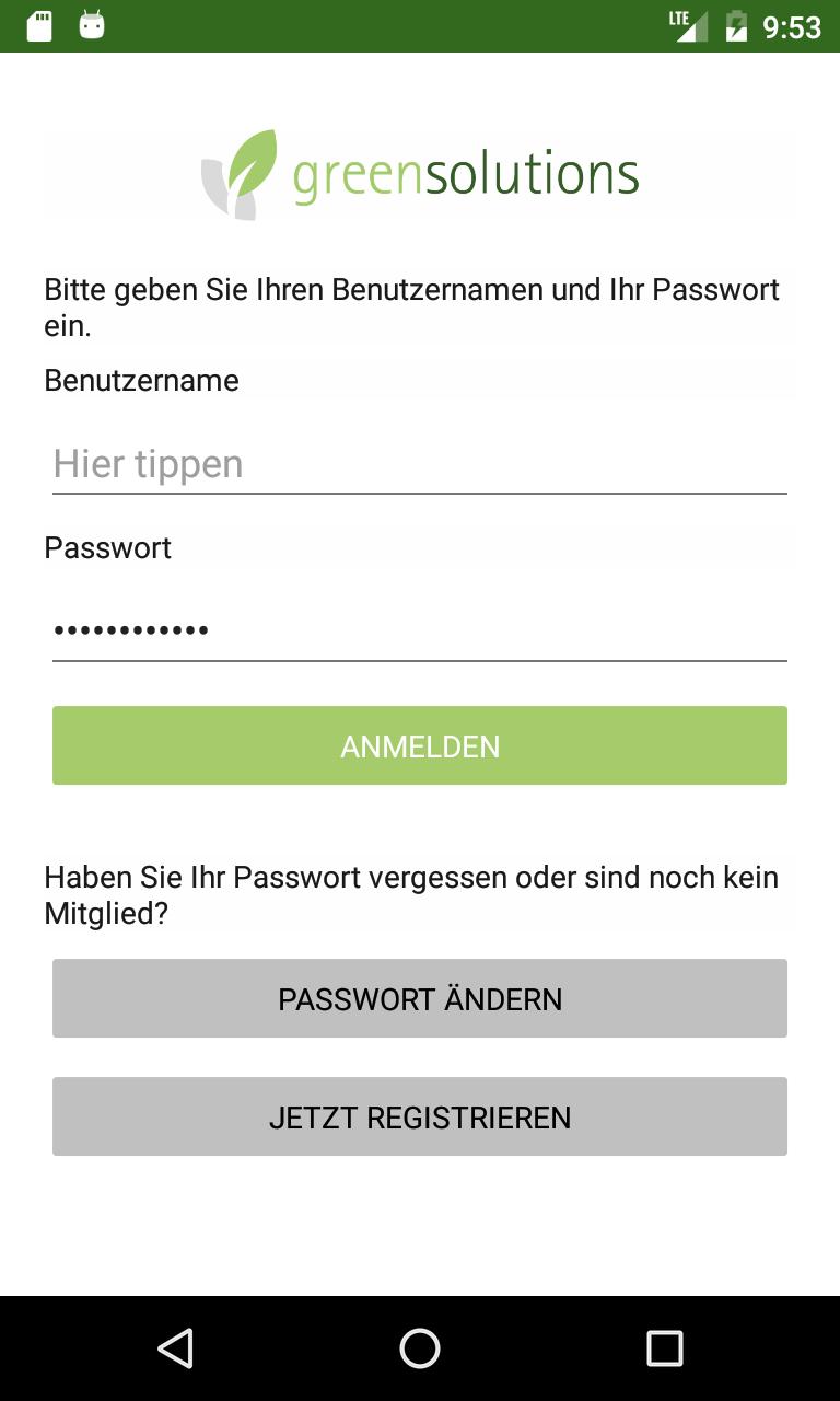 Green Solutions App