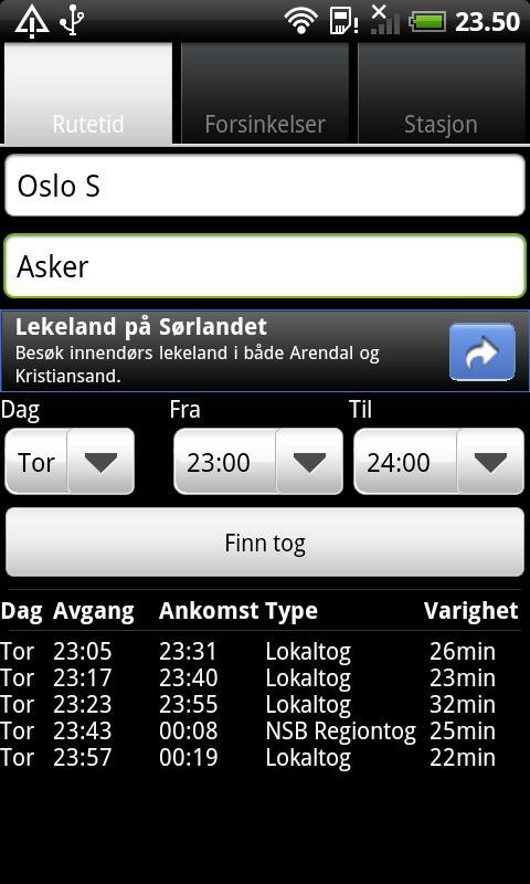 Togtider