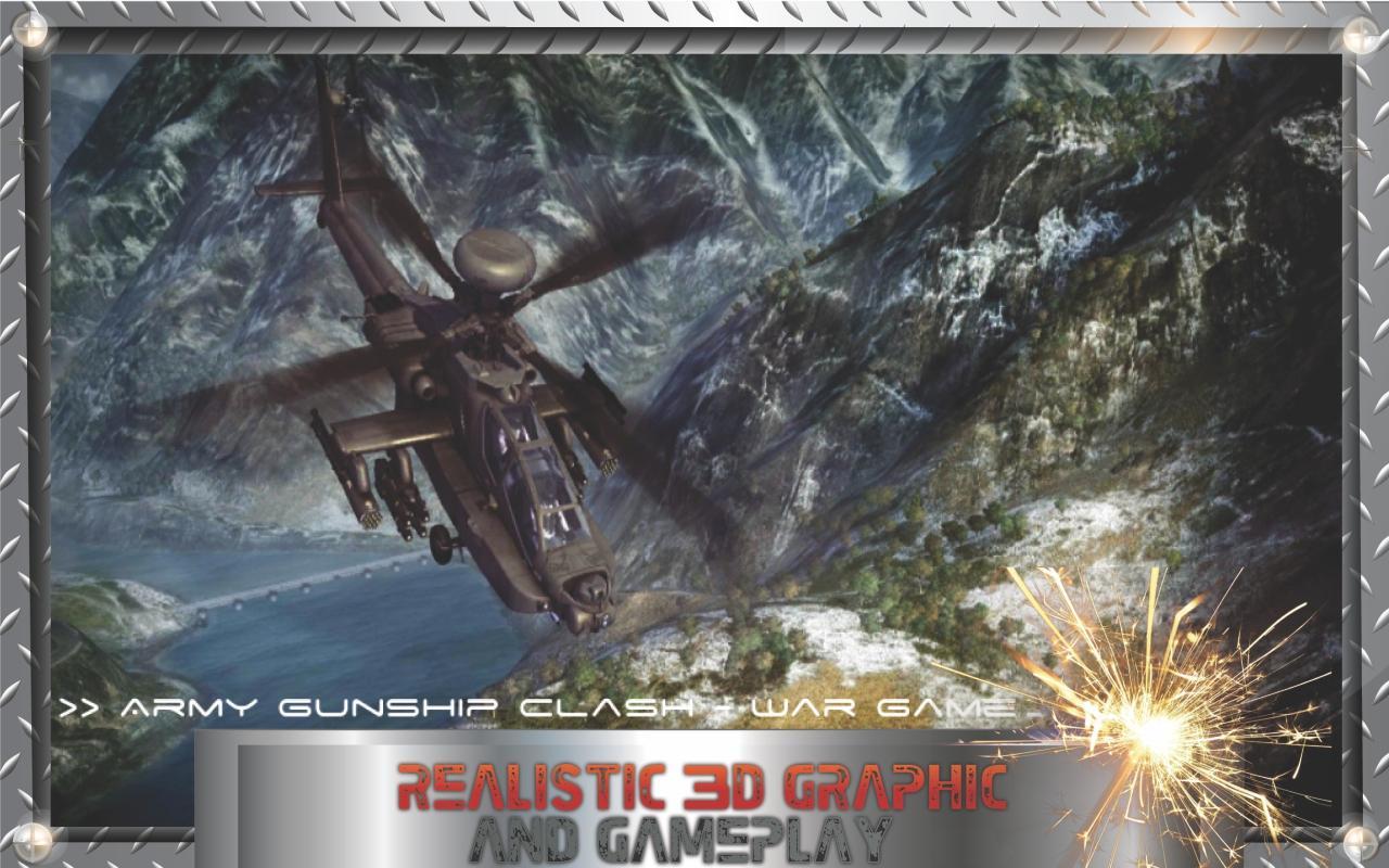 Army Gunship-Heli Battle Game 2018