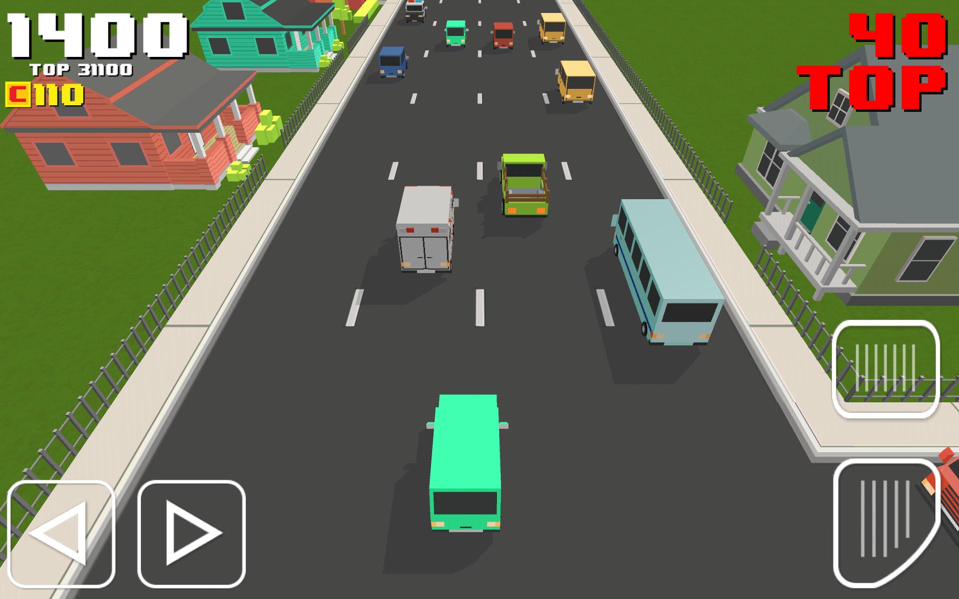 Blocky Road Racer