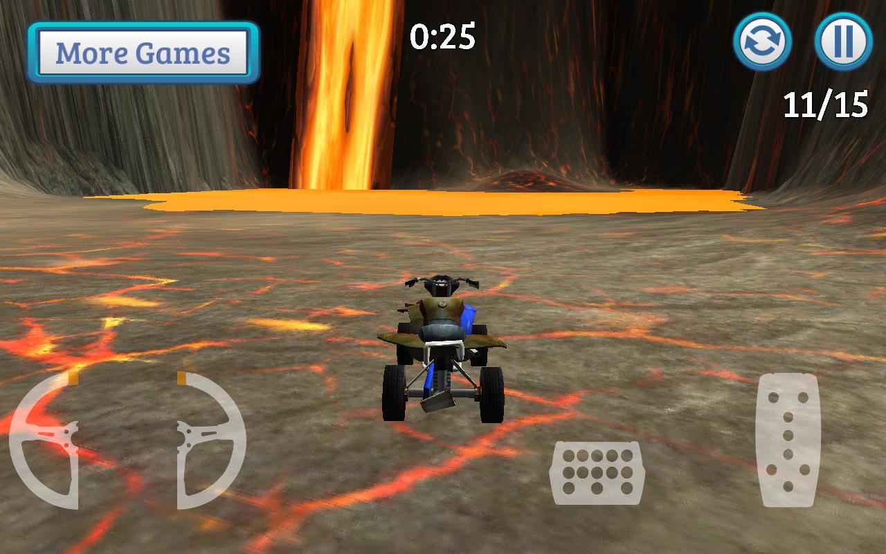 Stunt Racer - Volcano Escape