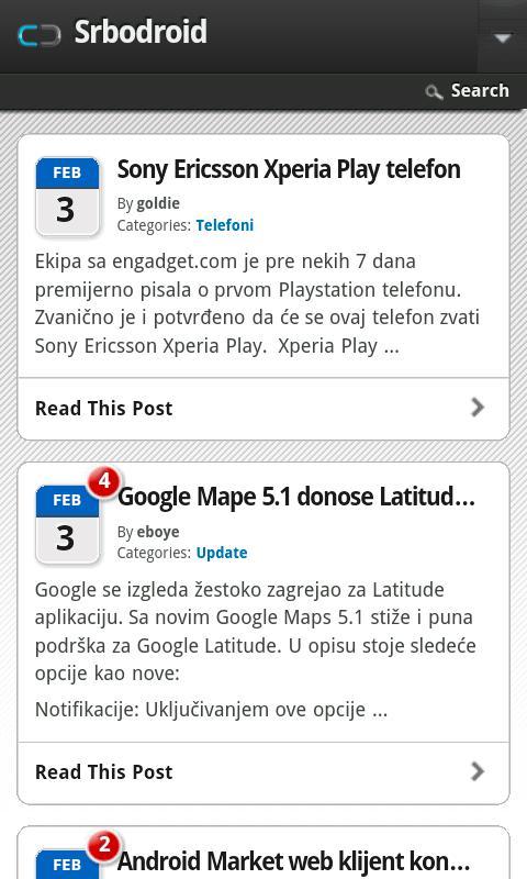 SrboDroid.Com Vesti