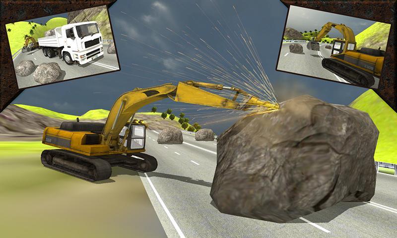 Heavy Excavator Rescue Truck