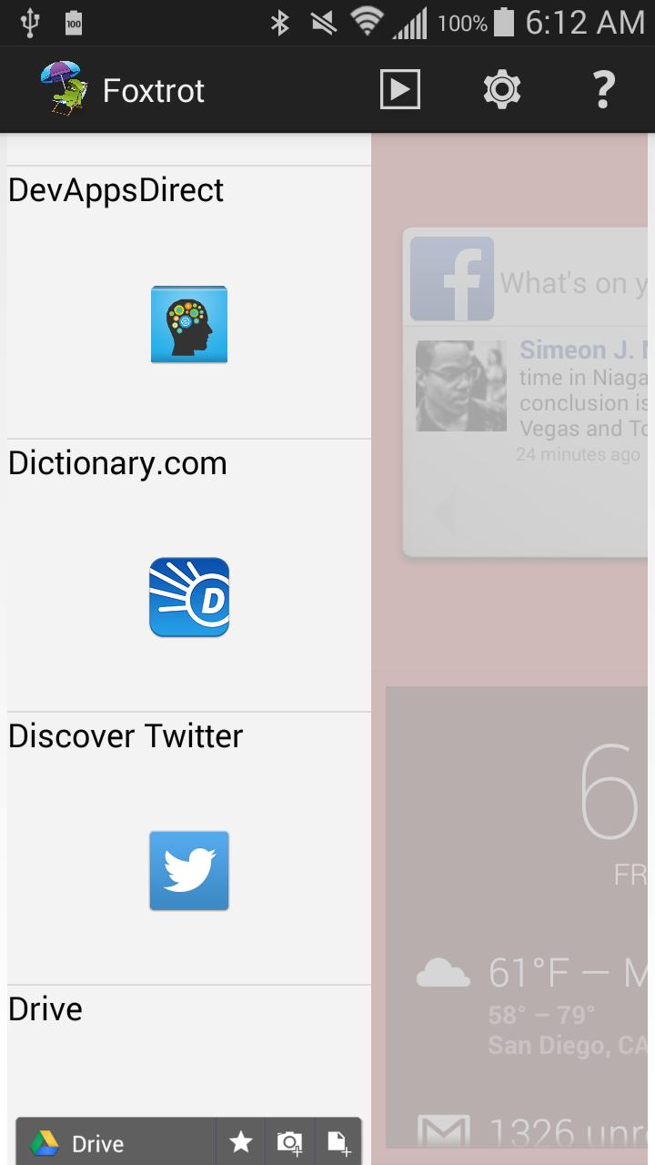 Daydream Widgets