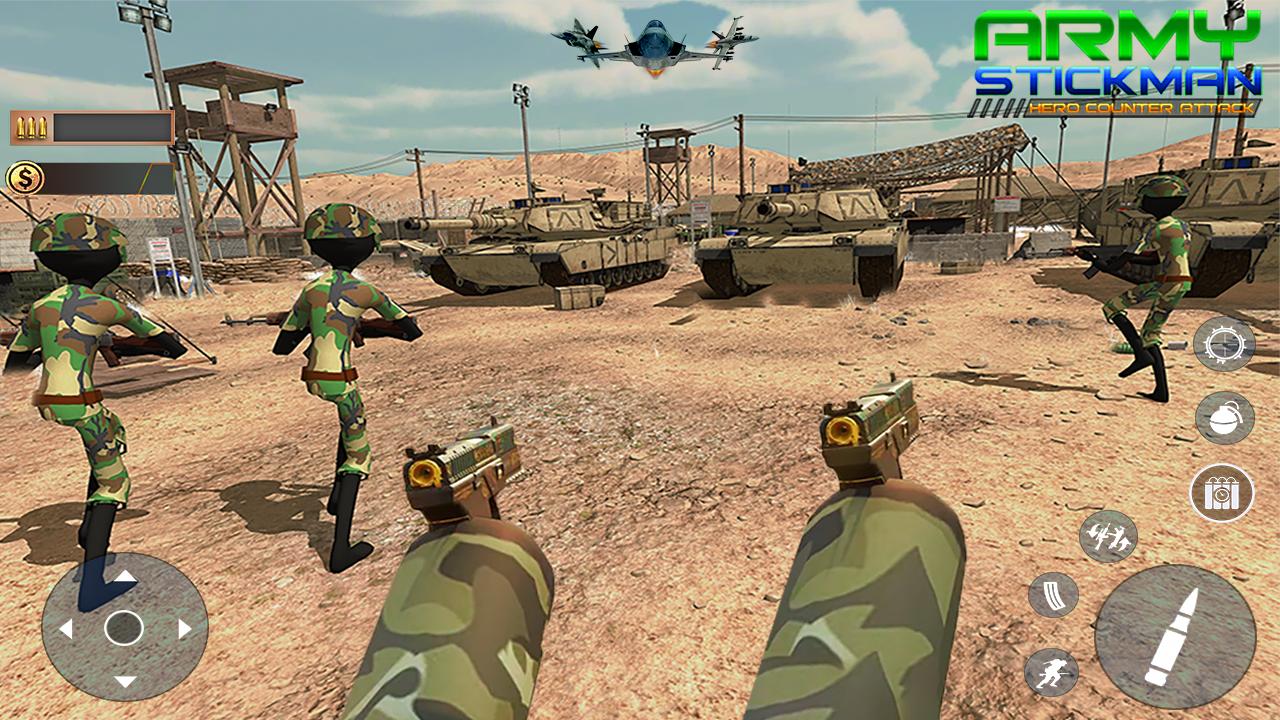 Army Stickman Counter Attack H