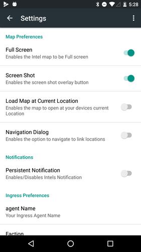 Intell for Ingress